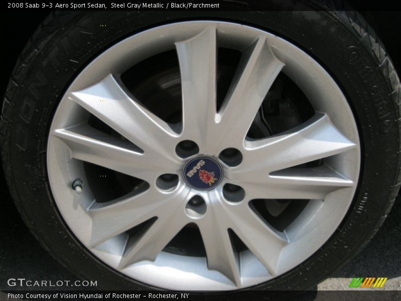  2008 9-3 Aero Sport Sedan Wheel