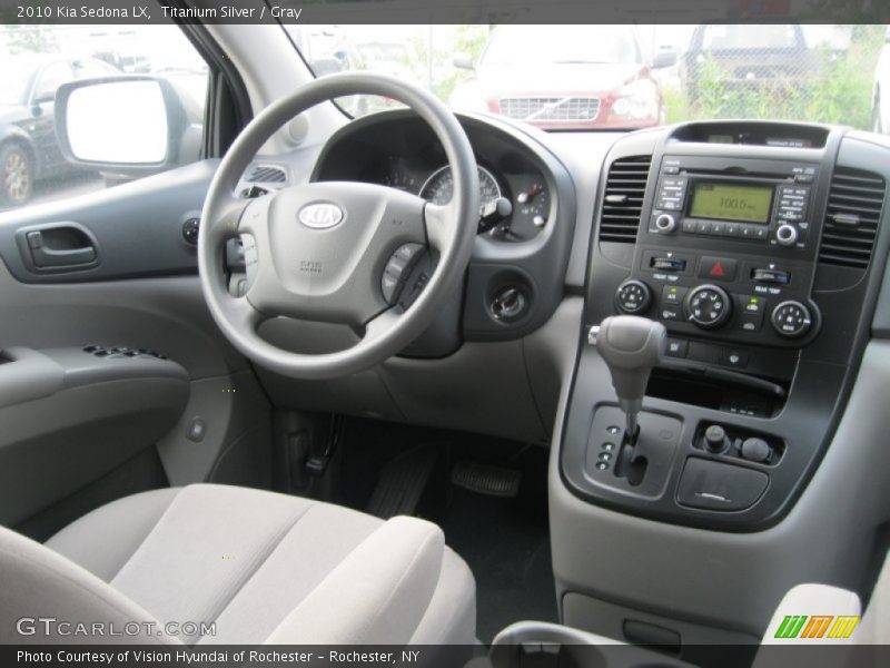 Titanium Silver / Gray 2010 Kia Sedona LX