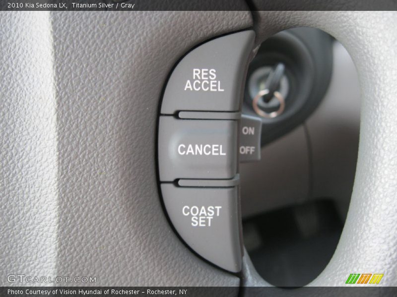 Titanium Silver / Gray 2010 Kia Sedona LX