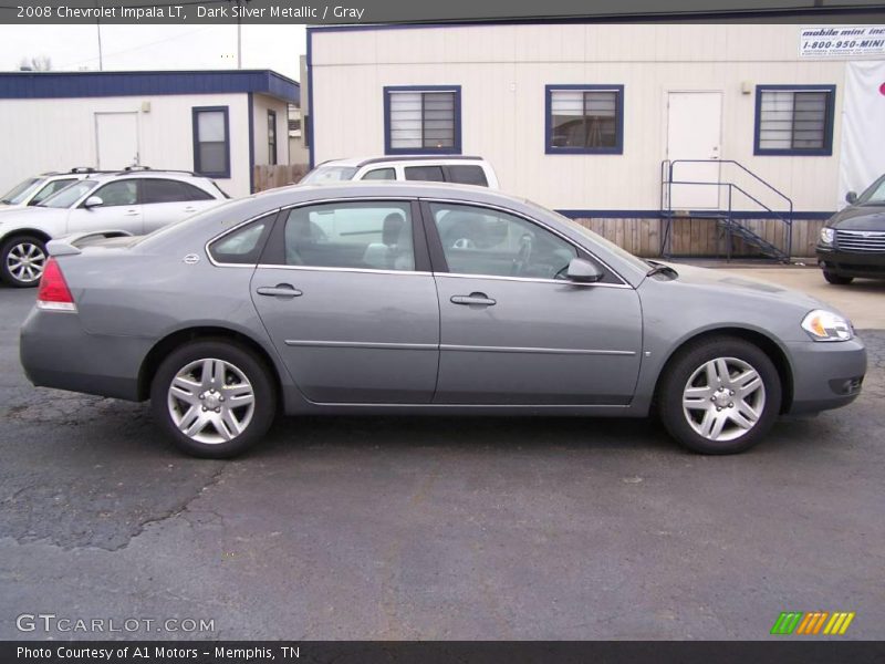 Dark Silver Metallic / Gray 2008 Chevrolet Impala LT