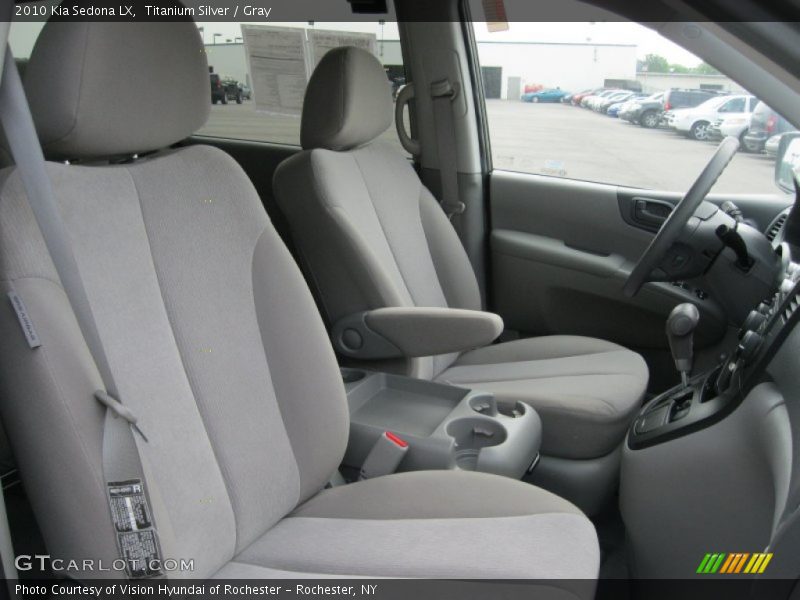 Titanium Silver / Gray 2010 Kia Sedona LX