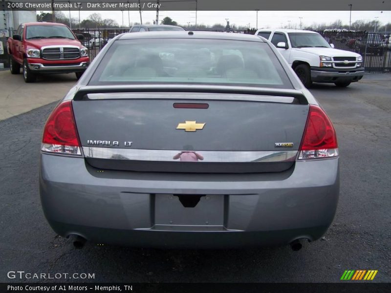 Dark Silver Metallic / Gray 2008 Chevrolet Impala LT