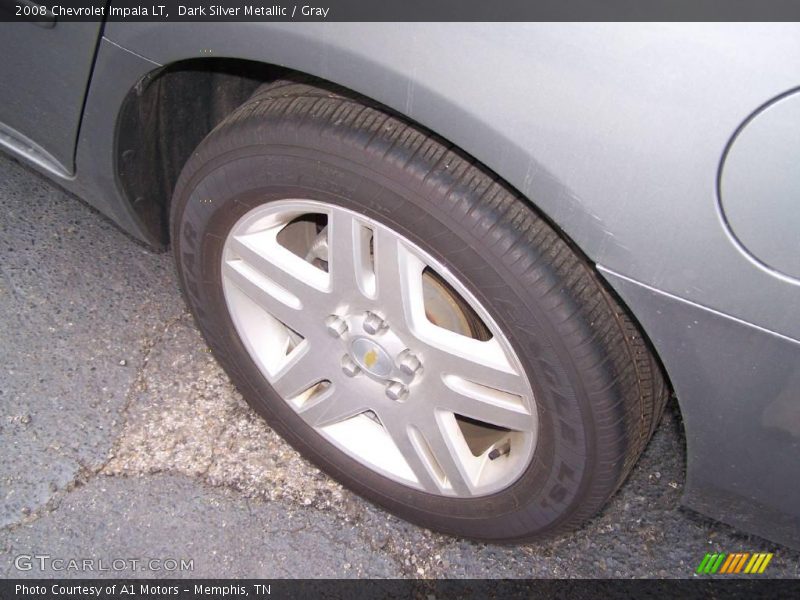 Dark Silver Metallic / Gray 2008 Chevrolet Impala LT