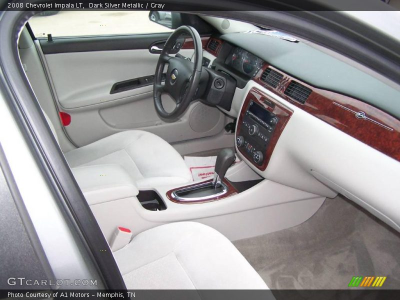 Dark Silver Metallic / Gray 2008 Chevrolet Impala LT