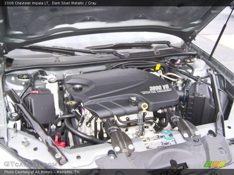 Dark Silver Metallic / Gray 2008 Chevrolet Impala LT
