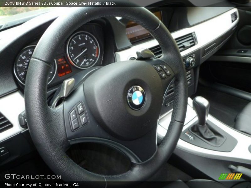 Space Grey Metallic / Black 2008 BMW 3 Series 335i Coupe