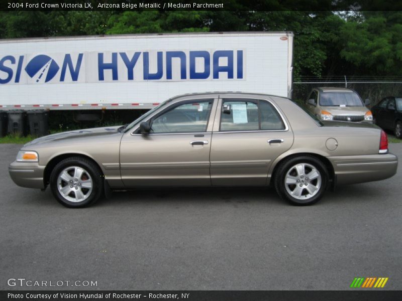 Arizona Beige Metallic / Medium Parchment 2004 Ford Crown Victoria LX