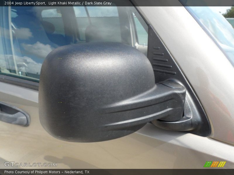 Light Khaki Metallic / Dark Slate Gray 2004 Jeep Liberty Sport