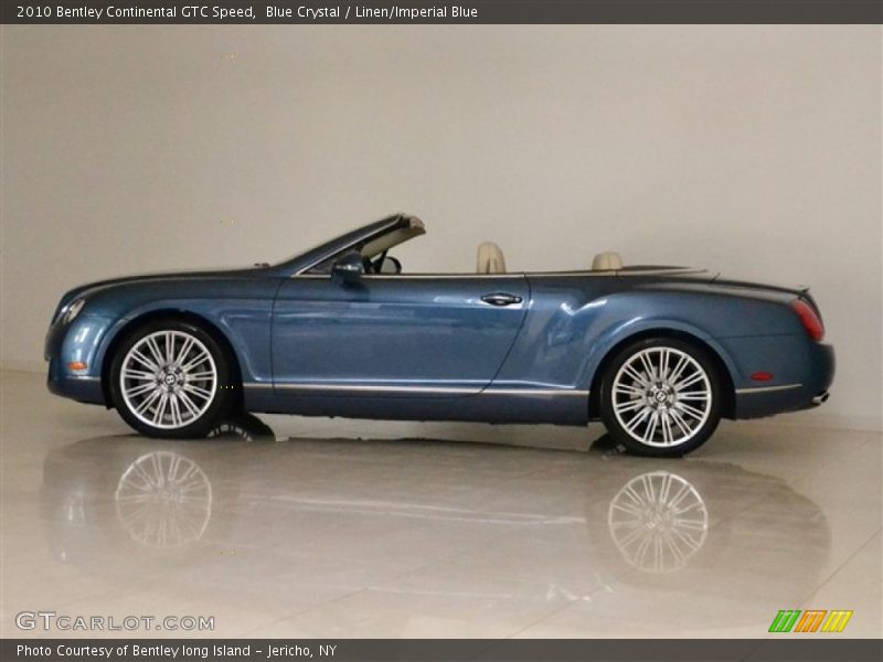  2010 Continental GTC Speed Blue Crystal