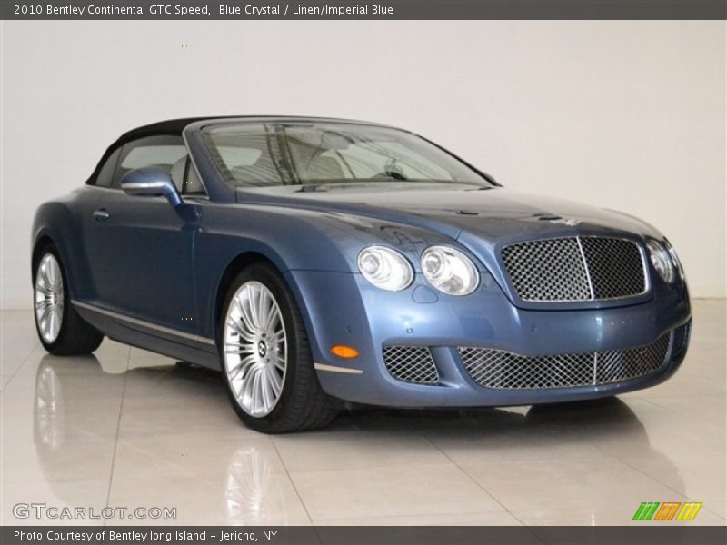  2010 Continental GTC Speed Blue Crystal