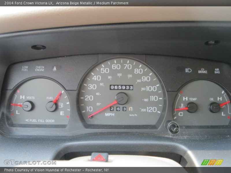  2004 Crown Victoria LX LX Gauges