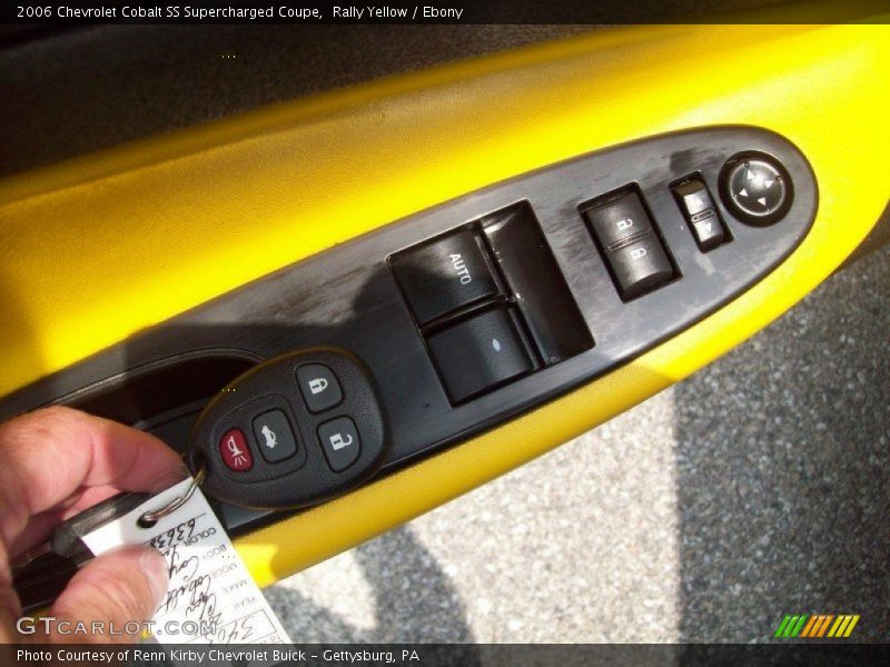 Rally Yellow / Ebony 2006 Chevrolet Cobalt SS Supercharged Coupe