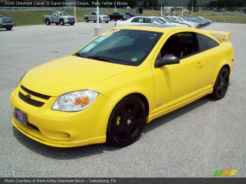 Rally Yellow / Ebony 2006 Chevrolet Cobalt SS Supercharged Coupe