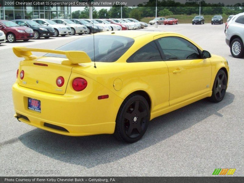 Rally Yellow / Ebony 2006 Chevrolet Cobalt SS Supercharged Coupe