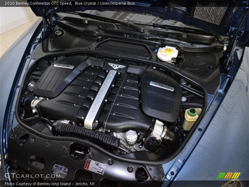  2010 Continental GTC Speed Engine - 6.0 Liter Twin-Turbocharged DOHC 48-Valve VVT W12