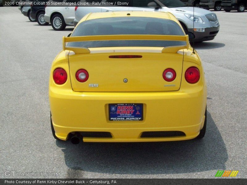 Rally Yellow / Ebony 2006 Chevrolet Cobalt SS Supercharged Coupe