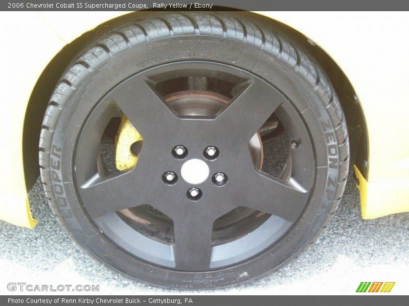 Rally Yellow / Ebony 2006 Chevrolet Cobalt SS Supercharged Coupe