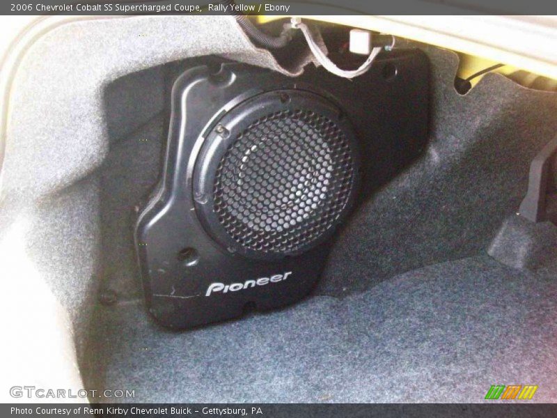 Rally Yellow / Ebony 2006 Chevrolet Cobalt SS Supercharged Coupe