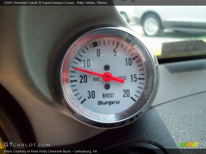 Rally Yellow / Ebony 2006 Chevrolet Cobalt SS Supercharged Coupe