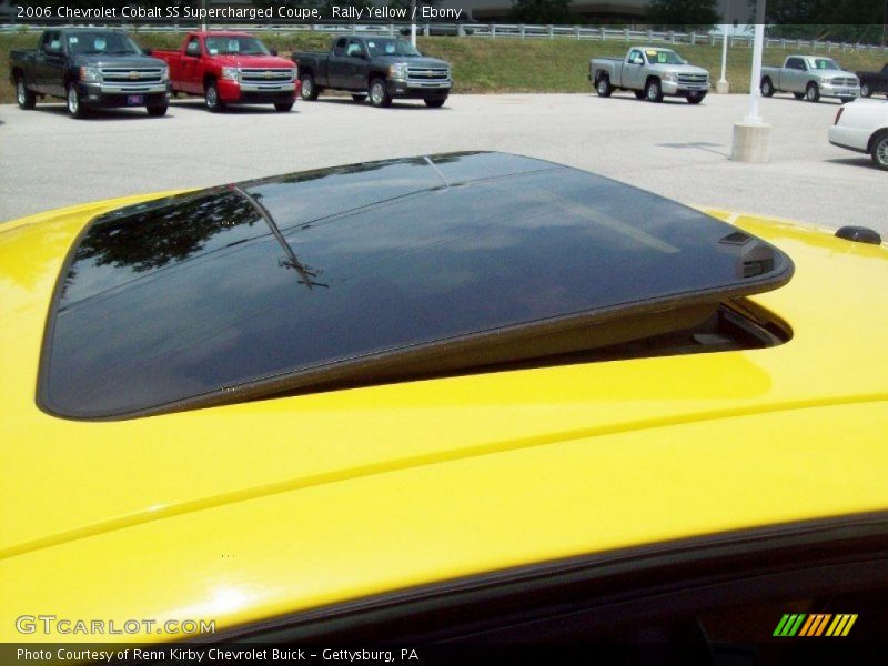 Rally Yellow / Ebony 2006 Chevrolet Cobalt SS Supercharged Coupe