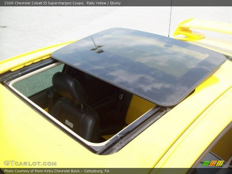 Rally Yellow / Ebony 2006 Chevrolet Cobalt SS Supercharged Coupe