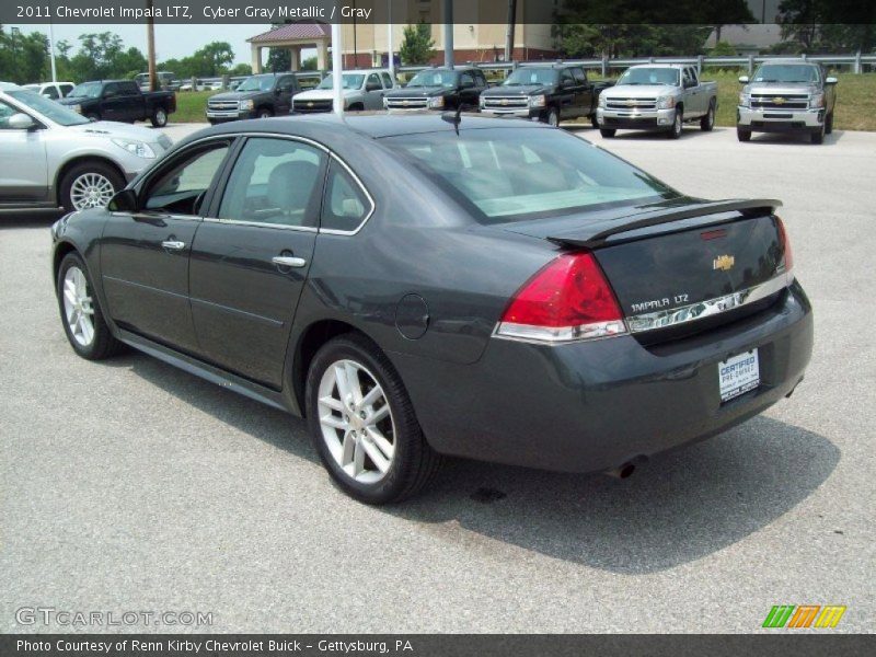 Cyber Gray Metallic / Gray 2011 Chevrolet Impala LTZ