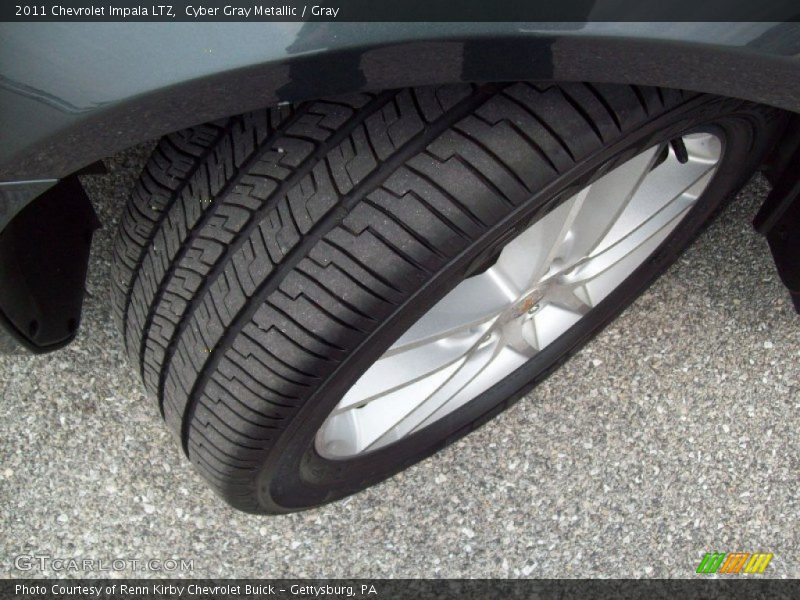Cyber Gray Metallic / Gray 2011 Chevrolet Impala LTZ