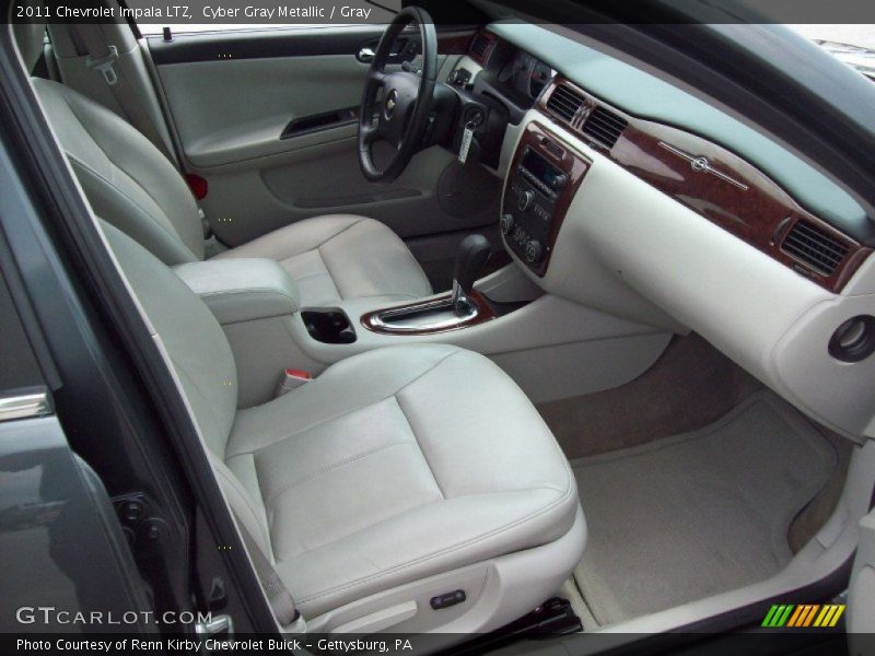 Cyber Gray Metallic / Gray 2011 Chevrolet Impala LTZ