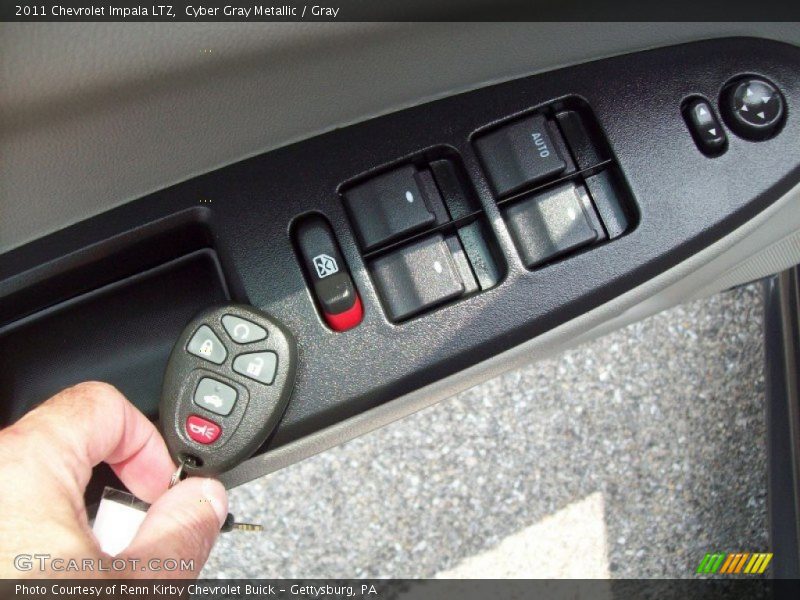 Cyber Gray Metallic / Gray 2011 Chevrolet Impala LTZ