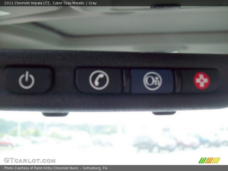 Cyber Gray Metallic / Gray 2011 Chevrolet Impala LTZ