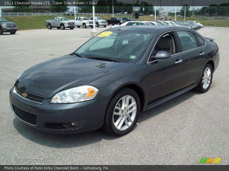 Cyber Gray Metallic / Gray 2011 Chevrolet Impala LTZ