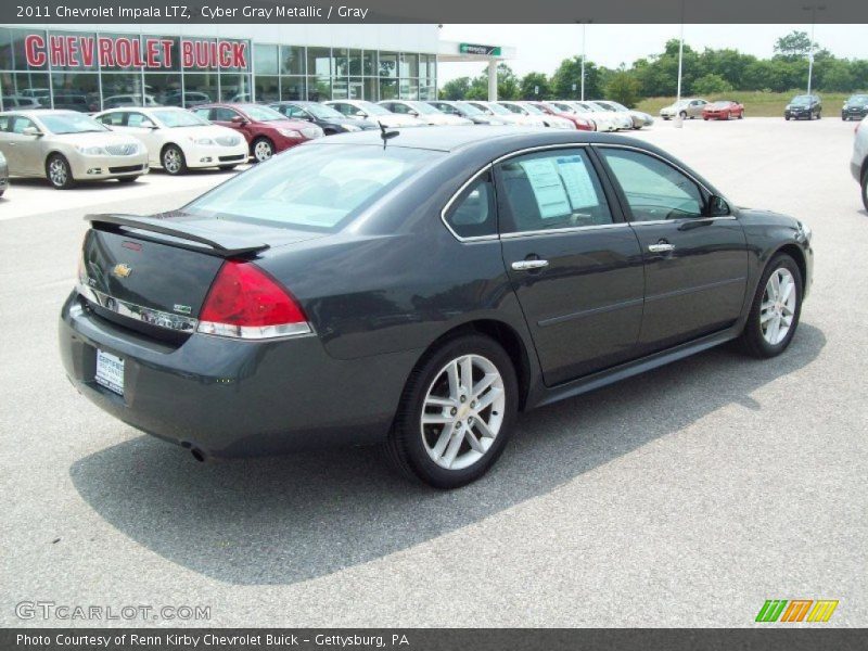 Cyber Gray Metallic / Gray 2011 Chevrolet Impala LTZ