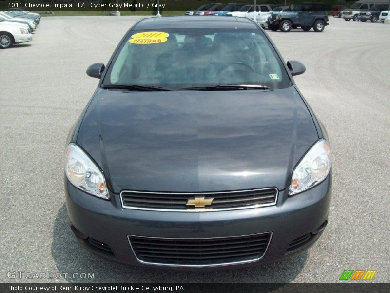 Cyber Gray Metallic / Gray 2011 Chevrolet Impala LTZ