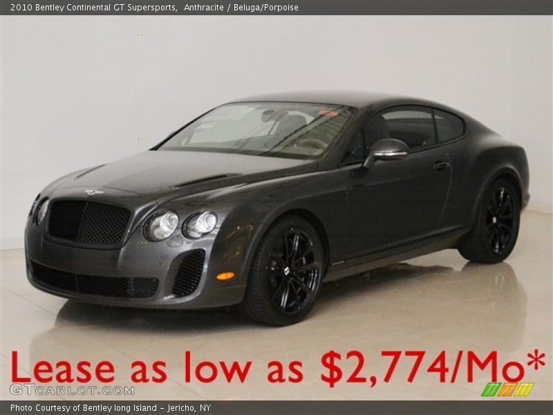 Anthracite / Beluga/Porpoise 2010 Bentley Continental GT Supersports