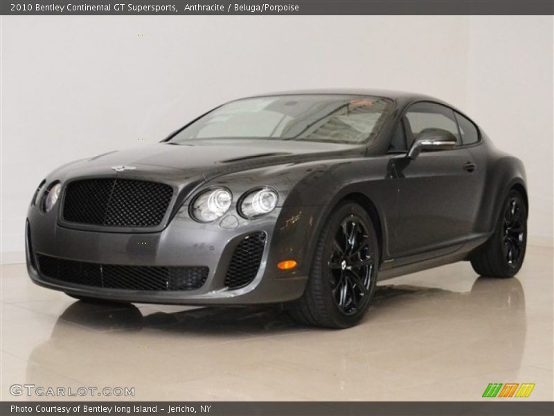 Front 3/4 View of 2010 Continental GT Supersports