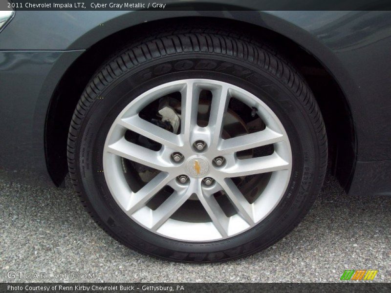 Cyber Gray Metallic / Gray 2011 Chevrolet Impala LTZ