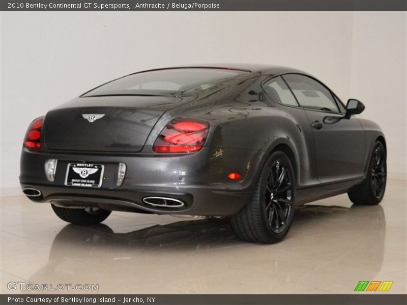 Anthracite / Beluga/Porpoise 2010 Bentley Continental GT Supersports