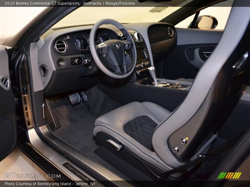  2010 Continental GT Supersports Beluga/Porpoise Interior