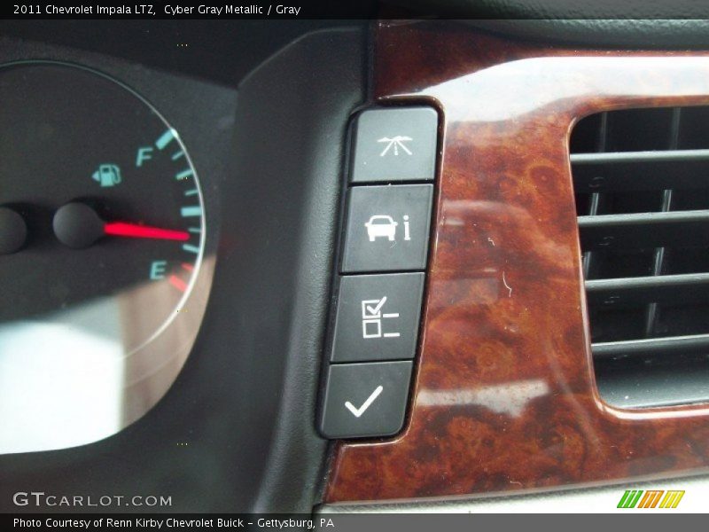 Cyber Gray Metallic / Gray 2011 Chevrolet Impala LTZ