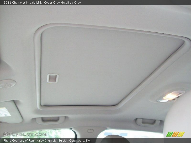 Cyber Gray Metallic / Gray 2011 Chevrolet Impala LTZ