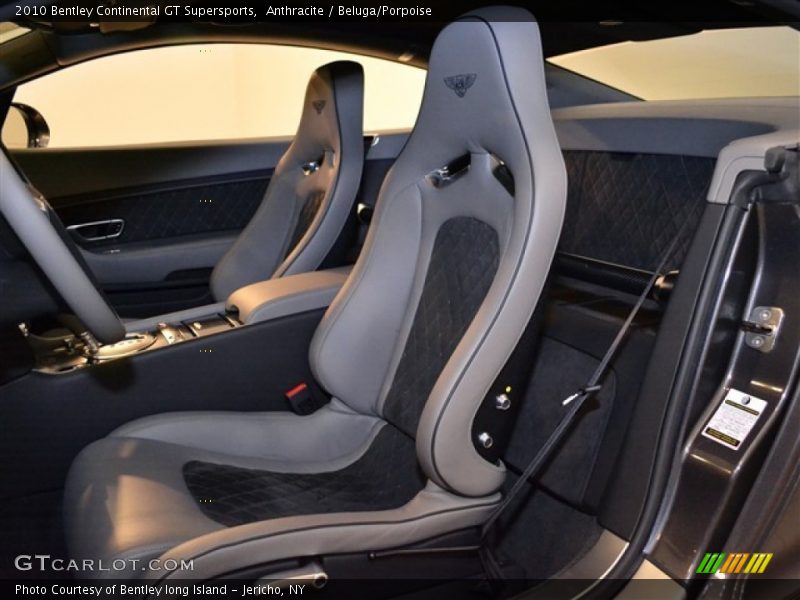  2010 Continental GT Supersports Beluga/Porpoise Interior