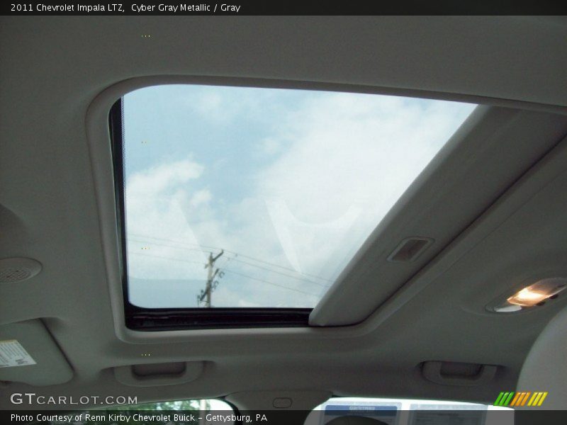Cyber Gray Metallic / Gray 2011 Chevrolet Impala LTZ