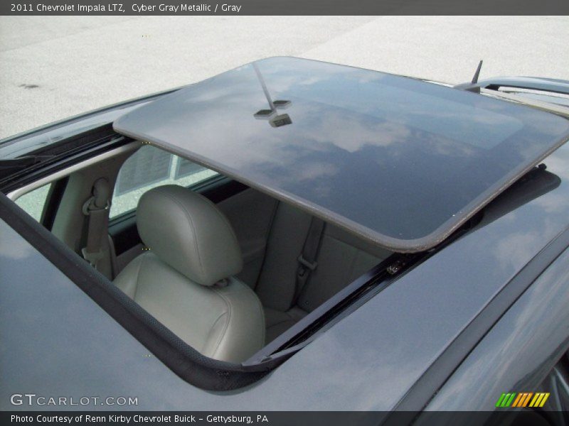 Cyber Gray Metallic / Gray 2011 Chevrolet Impala LTZ