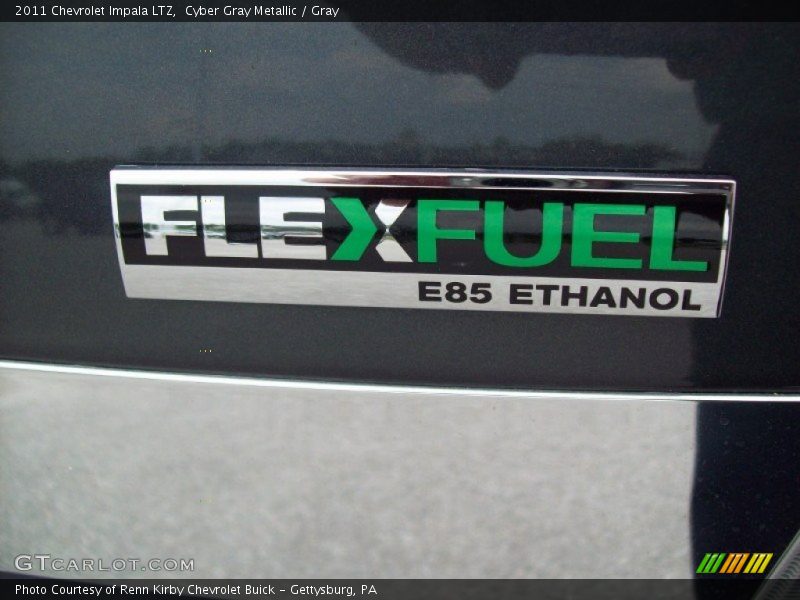 Cyber Gray Metallic / Gray 2011 Chevrolet Impala LTZ