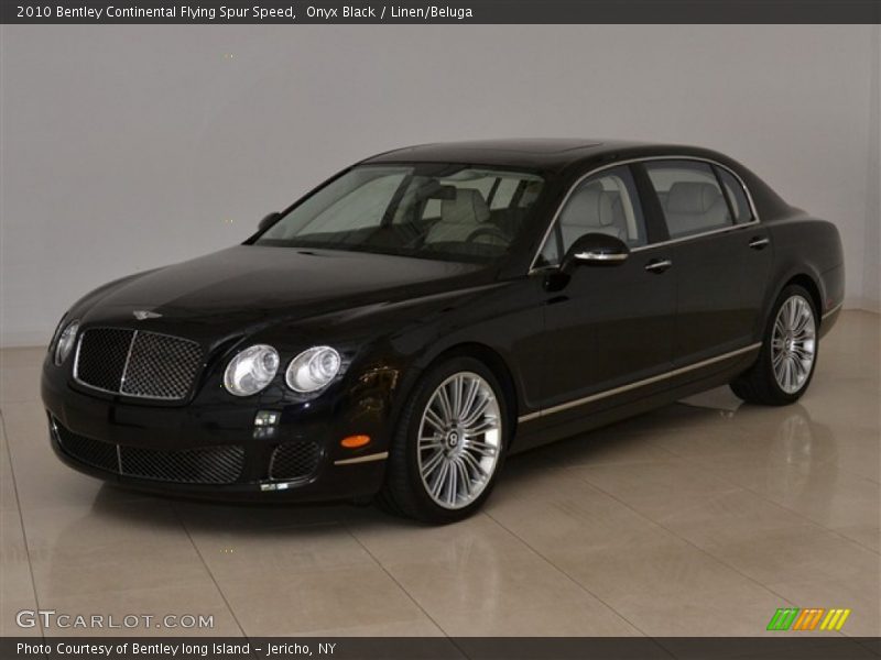 Front 3/4 View of 2010 Continental Flying Spur Speed