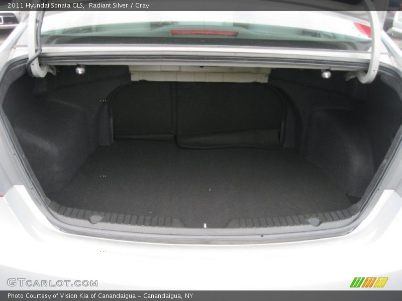 Radiant Silver / Gray 2011 Hyundai Sonata GLS