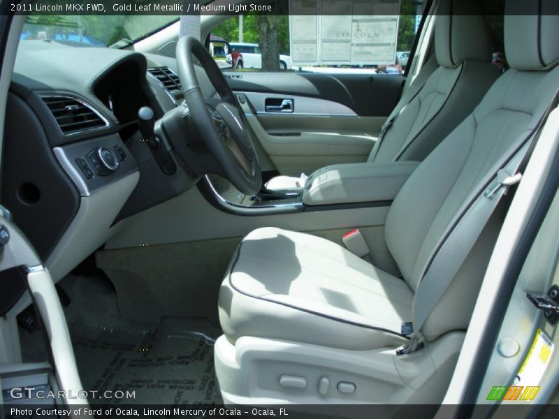 Gold Leaf Metallic / Medium Light Stone 2011 Lincoln MKX FWD