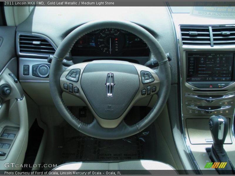 Gold Leaf Metallic / Medium Light Stone 2011 Lincoln MKX FWD