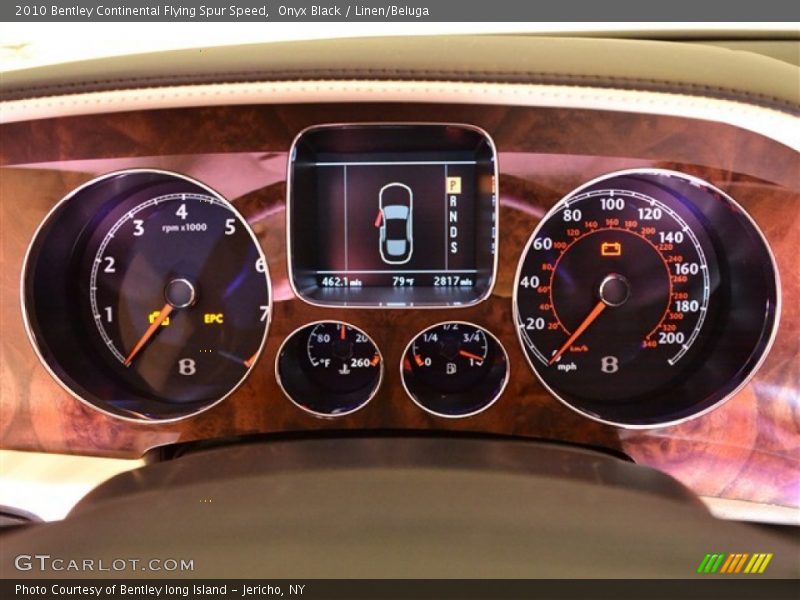  2010 Continental Flying Spur Speed Speed Gauges