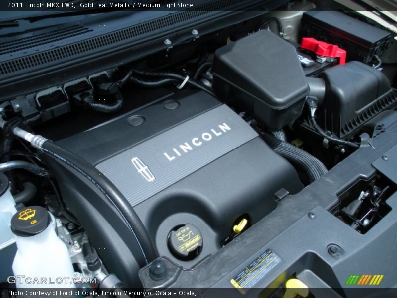 Gold Leaf Metallic / Medium Light Stone 2011 Lincoln MKX FWD